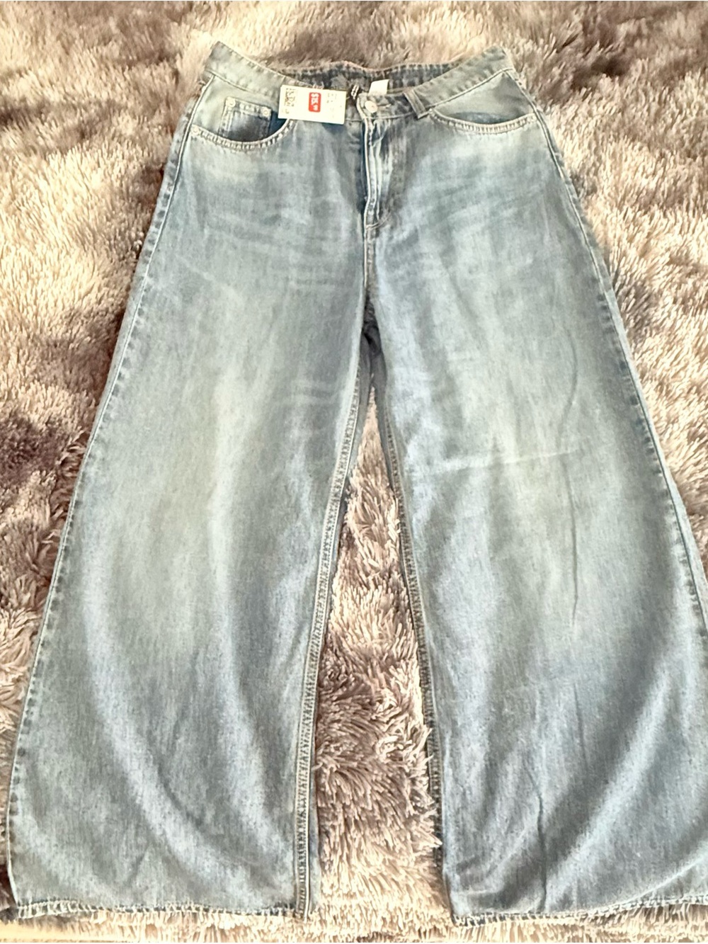 H&M Light Blue Wide Leg Women's Jeans